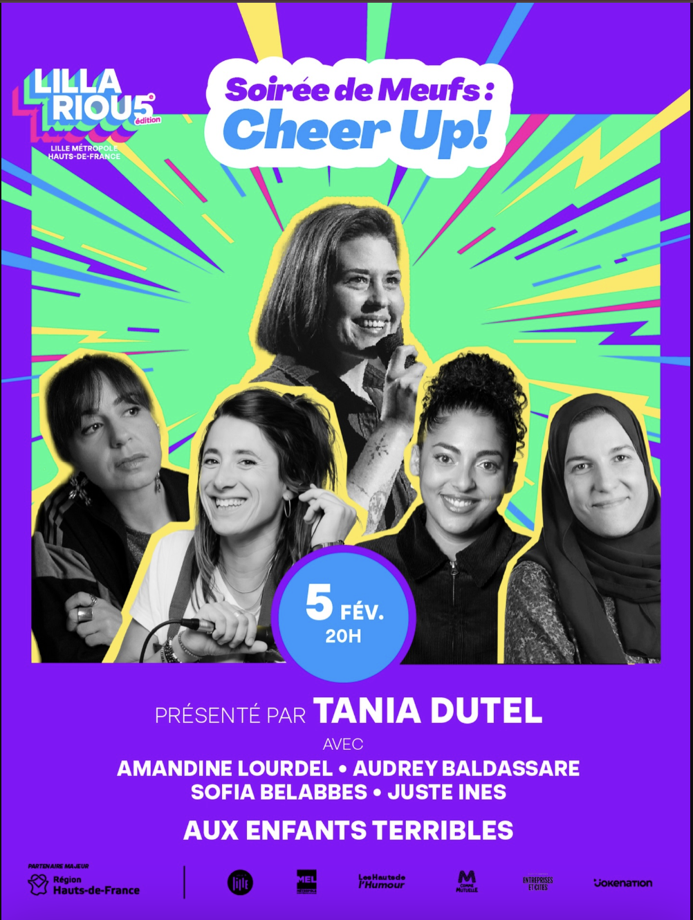 SOIRÉE DE MEUFS : CHEER UP !